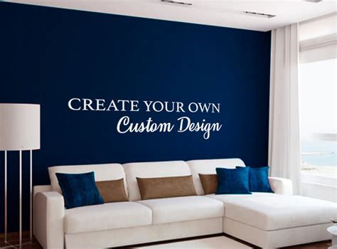 Custom Wall Decal Make Your Own Wall Decal Personalized Wall Etsy