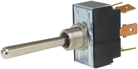 Toggle Toggle Switch Spring Loaded 6 Blade Terminals