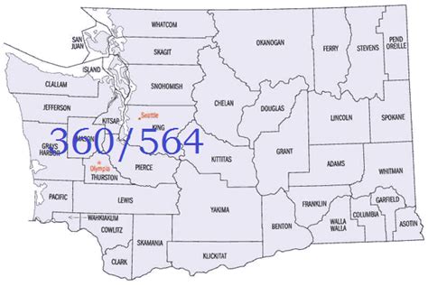 New Area Code For Western Washington Ryan Jorgenson And Limoli Ps