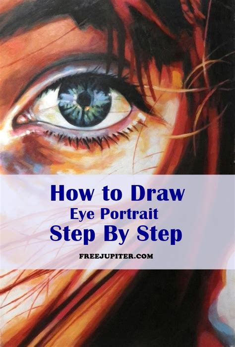 Step by step eye tutorial by creative carrah cartoon drawing. How to Draw Eye Portrait Step By Step