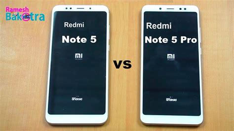 The company claims that the face unlock can authenticate and unlock. Redmi Note 5 Pro vs Note 5 Speed Test and Camera Compare ...