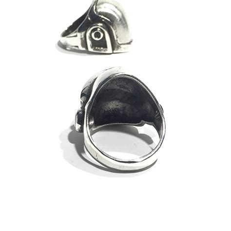 Daft Punk Silver Ring Free Delivery Etsy