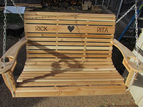 Find the porch swing of your dreams. DIY 2 Seater Porch Swing - Wilker Do's