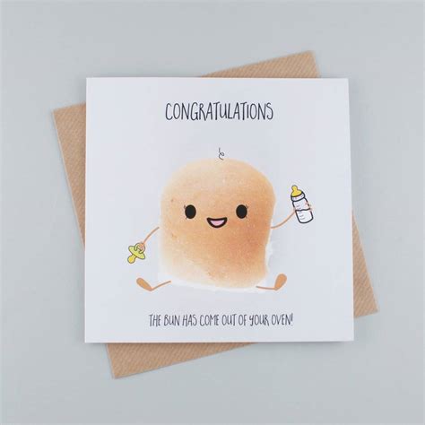 Congratulations New Baby Greeting Card By Bold And Bright