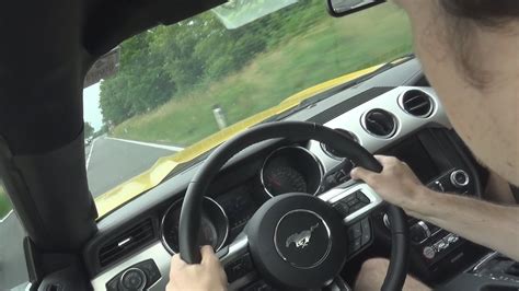 Driving The 2016 Ford Mustang Gt Onboard Sound Accelerations Loud