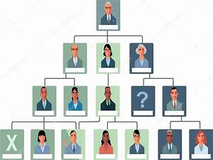 Organization Structure Chart Stock Vector Image By Aleutie 32182797
