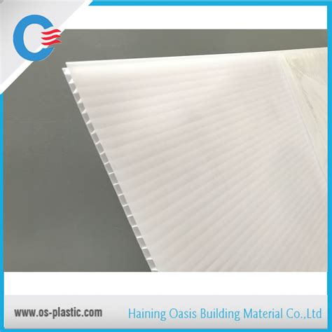 Your leading polycarbonate sheet manufacturer. China Opal White Polycarbonate Sheet Twin Wall Hollow ...