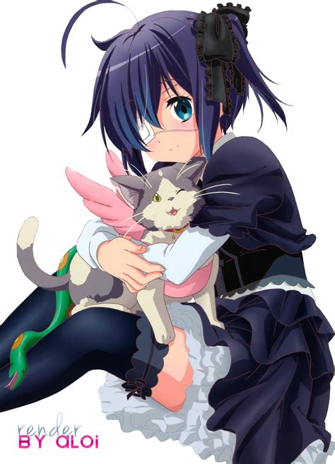 Takanashi Rikka Render By Aloiichigo On Deviantart