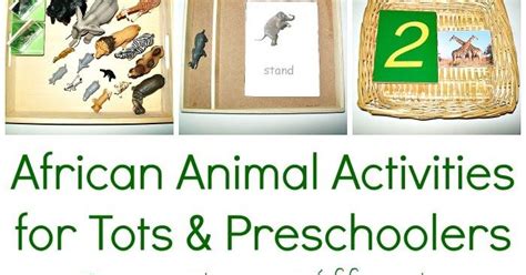 Animals Of Africa Learning Activities And Free Printables For Tots And