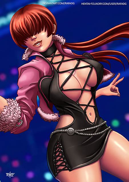 Shermie Kof Xv By Rafadg Hentai Foundry