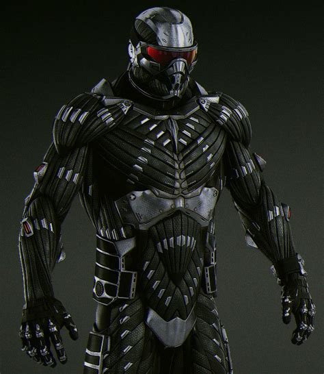 Artstation Crysis Nanosuit Tony Lebrun Armor Concept Futuristic