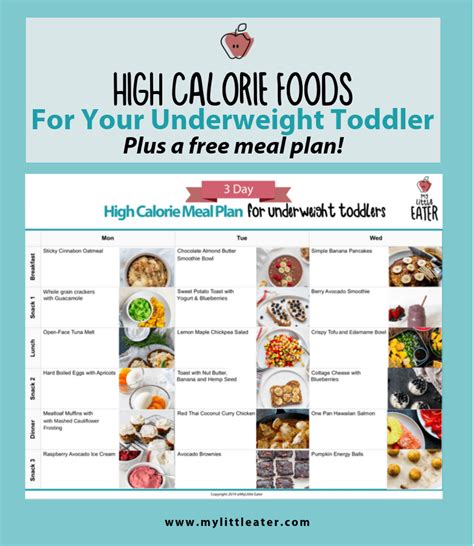 Or, a tablespoon of mashed avocado. High Calorie Foods To Help Your Underweight Toddler - My ...