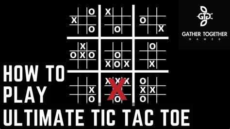 How To Play Ultimate Tic Tac Toe Youtube