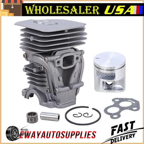 41mm Cylinder Piston Kit For Husqvarna 435 435e 440e 440 Ii Chainsaw