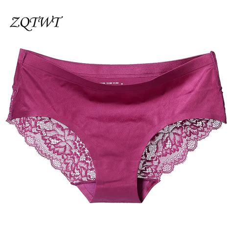 Zqtwt 4pcslot Hot Sell Brand Sexy Panties Hollow Seamless Briefs