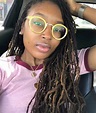 Girls with glasses Long Locs Locs Girls with Locs Girls with dreads ...