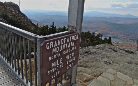 Grandfather Mountain Swinging Bridge Blowing Rock North Carolina