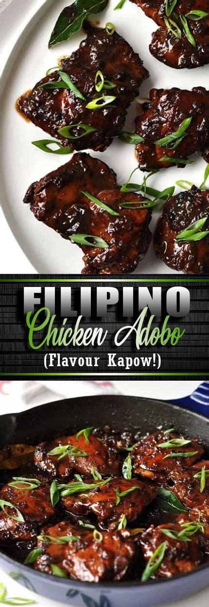 filipino chicken adobo flavour kapow