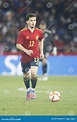 Hugo Guillamón Defender of Spain in Action during a Friendly Match ...