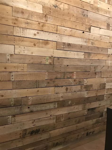 Wood Pallet Wall Pallet Boards Pallet Decor Rustic Wood Walls