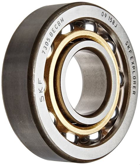 Stainless Steel 7305 Becbm Angular Contact Bearing Bore Size 120 Mm