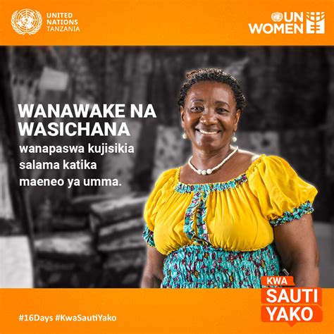 UN Women Tanzania On Twitter Kila Siku Wanawake Na Wasichana Wananyanyaswa Na Kudhalilishwa