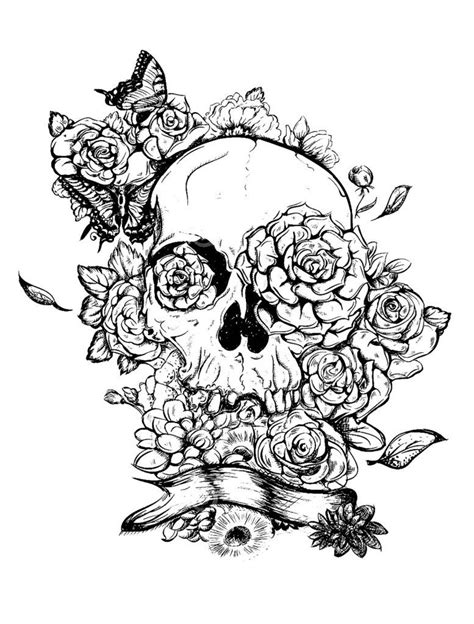 It sounds horrible seemly but waits! Cool Coloring Pages | Skull coloring pages, Cool coloring ...