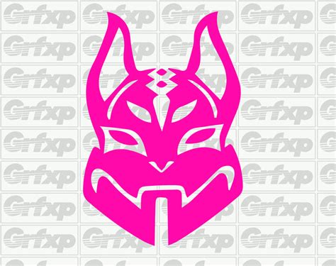 Drifts Kitsune Mask Fortnite Sticker Grafixpressions