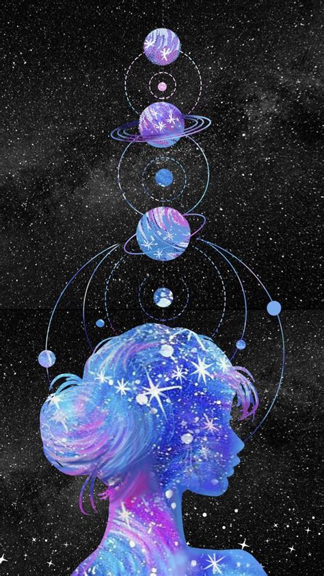 Wallpaper Poeira Das Estrelas By Gocase Planetas Menina