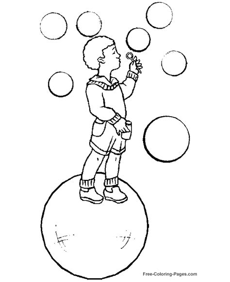 Hundreds of free spring coloring pages that will keep children busy for hours. Kids coloring pages - Big Bubbles