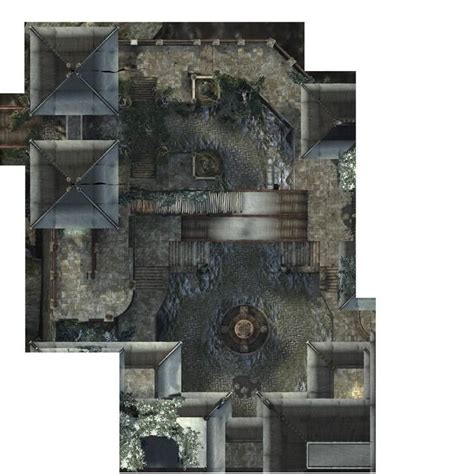 One of my first maps of mystery for dungeon magazine let me play with fire and water at the same time. Asian/Chinese monastery courtyard (With images) | Fantasy ...