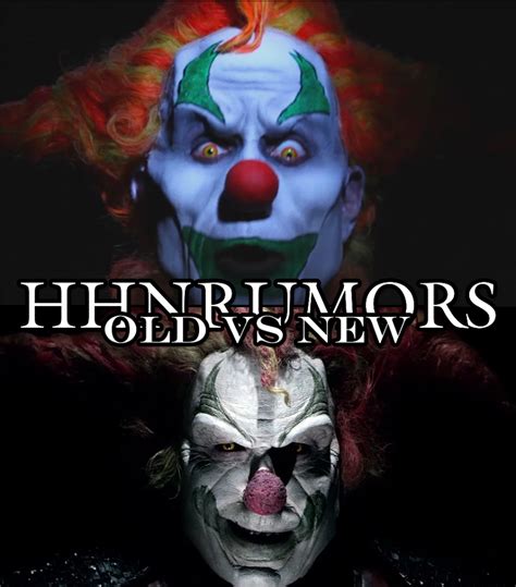 9 Houses Jack The Clown Old Vs New Comparison And Hhn 25 Artwork