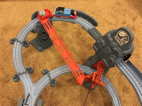 Thomas And Friends Trackmaster Risky Rails Bridge Drop Train Track Set 1872885286