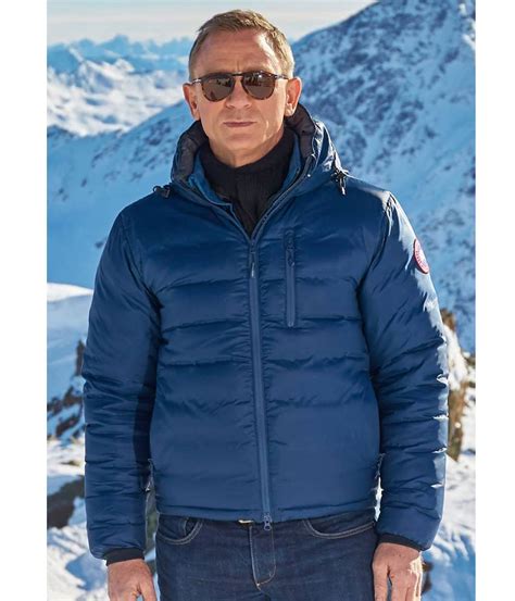 Daniel Craig Spectre James Bond Austria Jacket Blue Puffer Hoodie