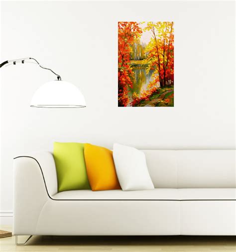 Golden Autumn Painting By Olha Darchuk Jose Art Gallery