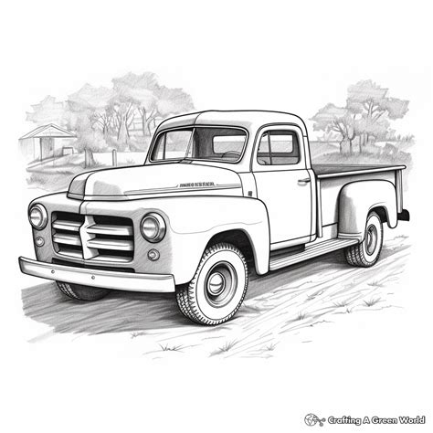 Dodge Pickup Truck Coloring Pages