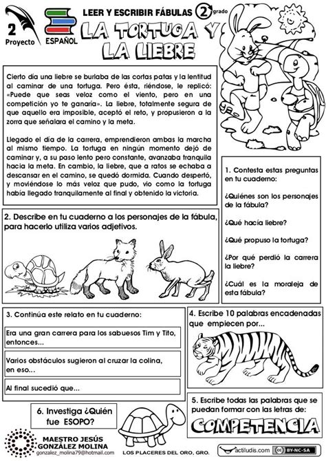 Ficha De Como Hacer Un Cuento Para Tercero De Primaria Actividades De