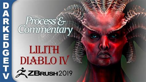 Lilith Diablo Iv Made In Zbrush Youtube
