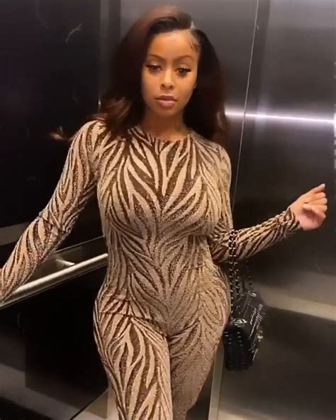 Alexis Skyy Shows Off Her Hourglass Figure
