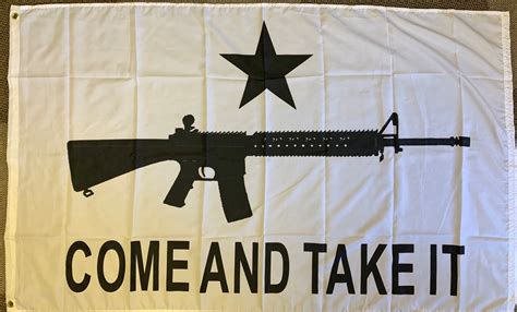 Come And Take It Flag 3x5 100d Rough Tex®