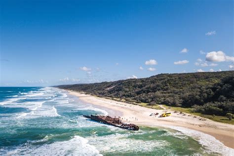 Seventy Five Mile Beach On Kgari Fraser Island Fraser