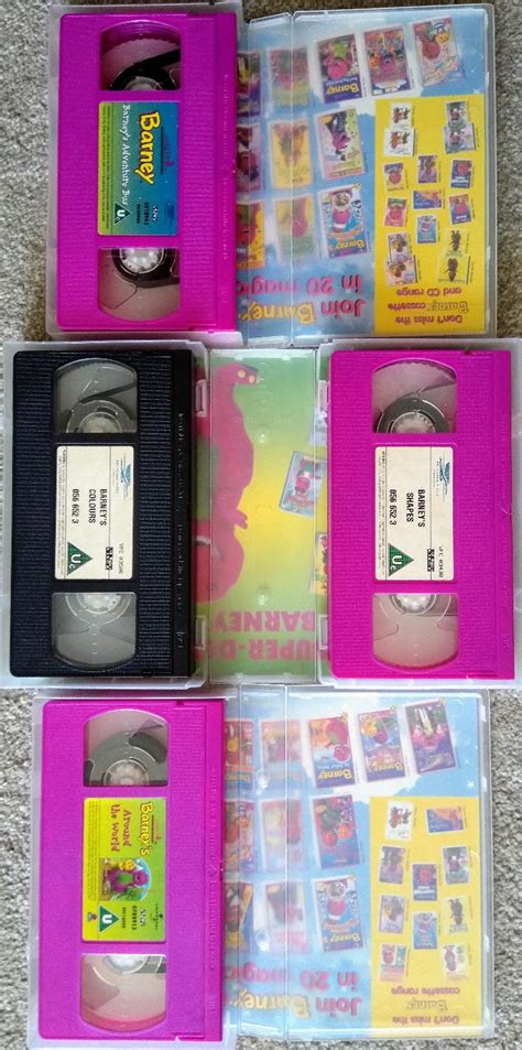 Kids Barney Sing Along Vhs Tapes X 3 In Fy5 Wyre For £400 For Sale