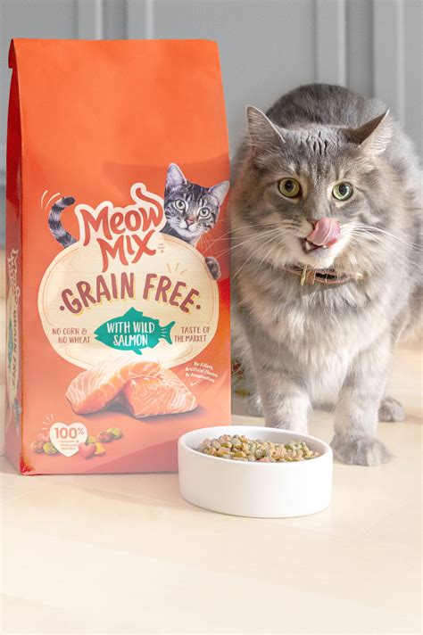 It has no corn, wheat or any other grain fillers. Meow Mix® Grain Free | Dry and Wet Cat Food