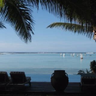 The View From My Room At Tevakaroa Villas Rarotonga Cook Islands