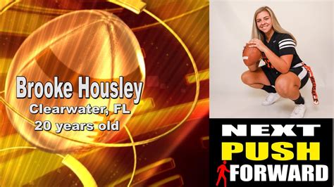 Next Push Forward Brooke Housley Youtube