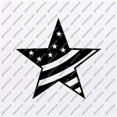 Star Stars Svg Files Usa Flag Svg Design Original Design Svg Fi