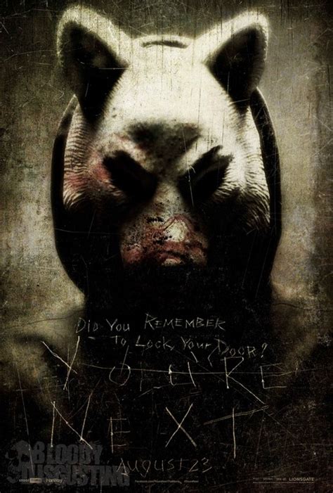 Character Posters For The Horror Thriller Youre Next