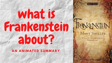 Frankenstein By Mary Shelley YouTube