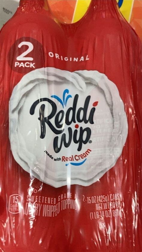 Reddi Wip Original Dairy Whipped Topping