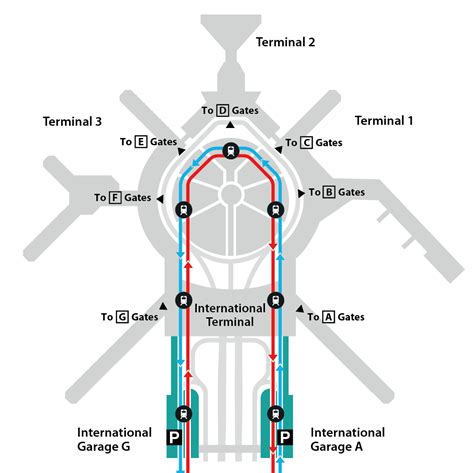 San Francisco Terminal Map Terminal Map